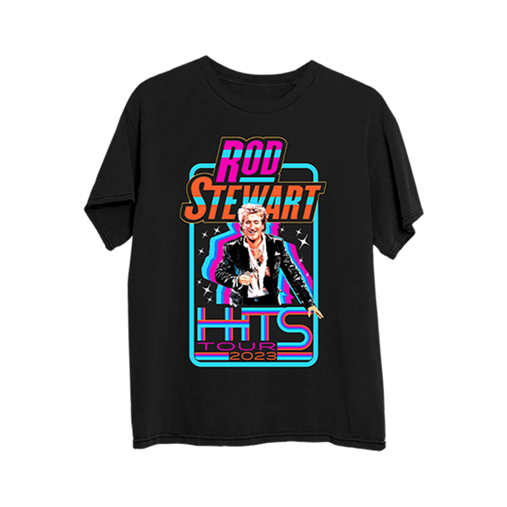 Black Hits Tour T-Shirt - Rod Stewart Official Store Black Hits Tour T-Shirt - Rod Stewart Official Store