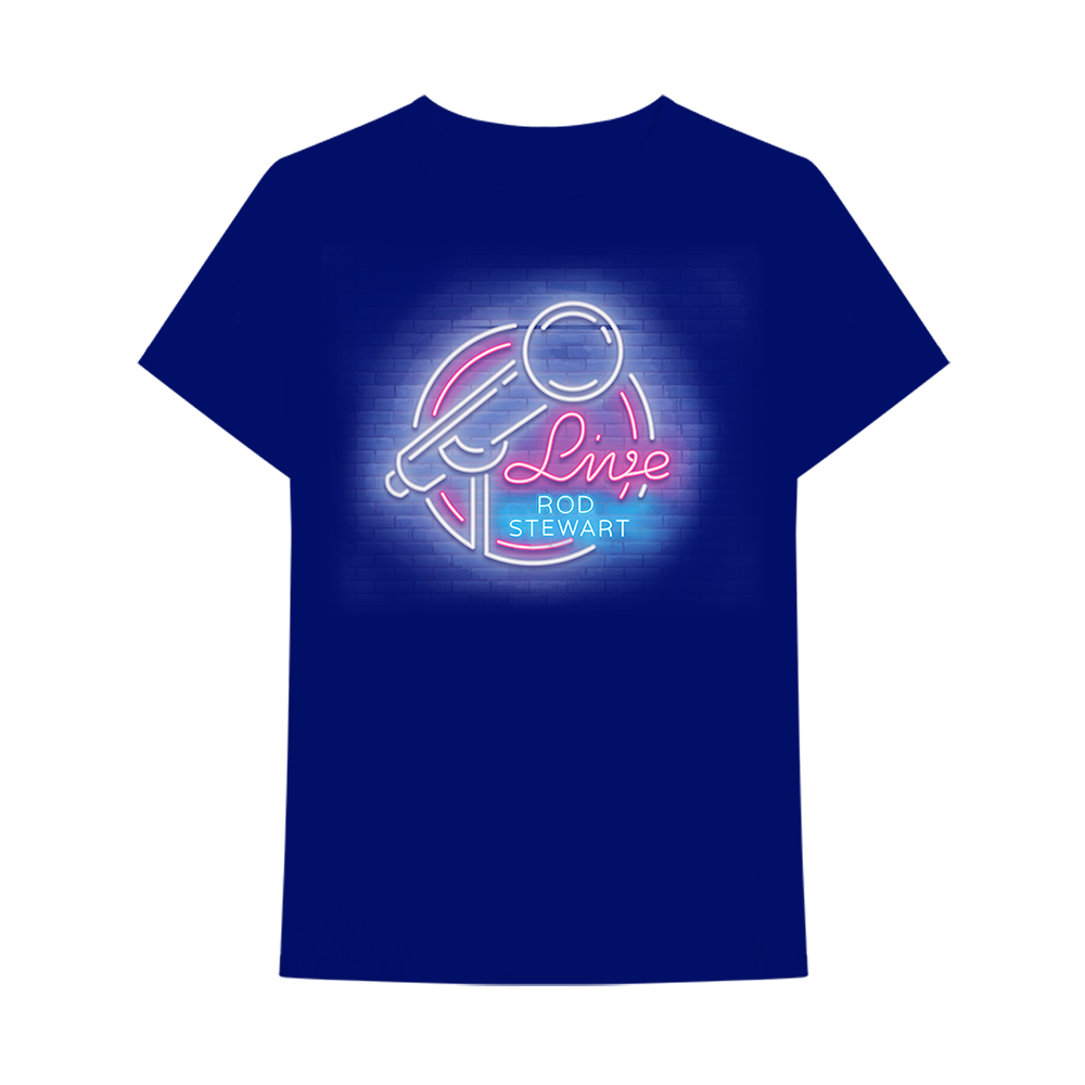 Live Royal T-Shirt - Rod Stewart Official Store