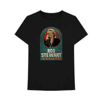 Rod Stewart Retro Target 2022 Tour T-Shirt